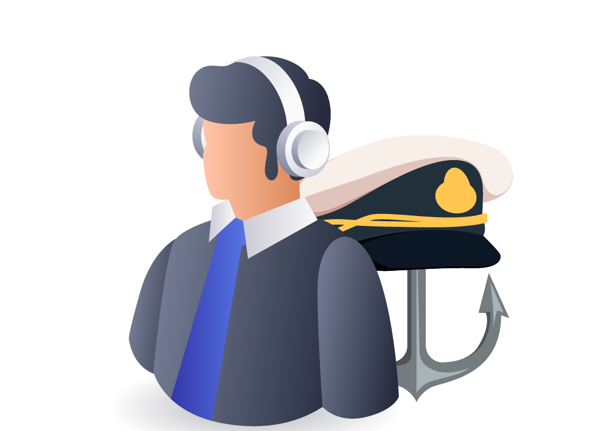 التواصل مع كباتن القوارب